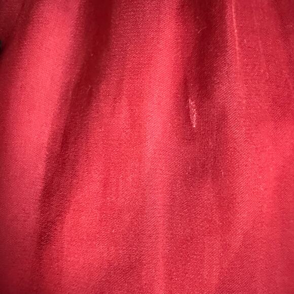 Isabel Marant Etoile Berry Red Drawstring Mini Skirt Size S - Picture 10 of 10